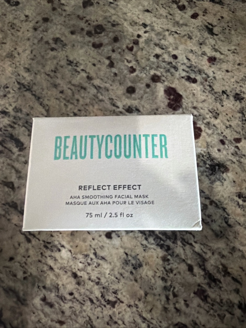 beautycounter reflect effect AHA smoothing facial mask